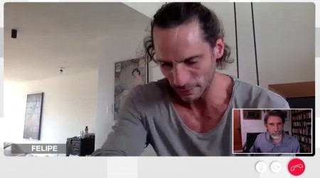 El fantasma del padre de Mónica asusta a Felipe