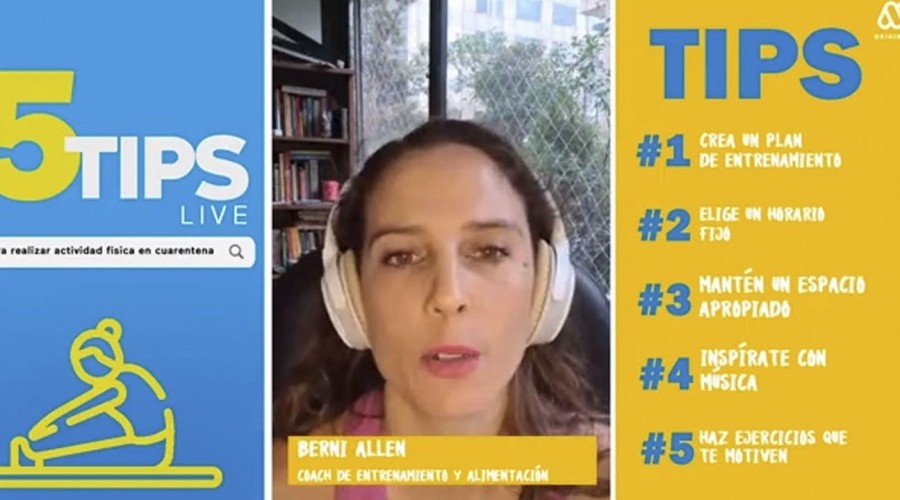 #5TipsLive: Berni Allen y las horas de ejercicios necesarias para activar las defensas del cuerpo