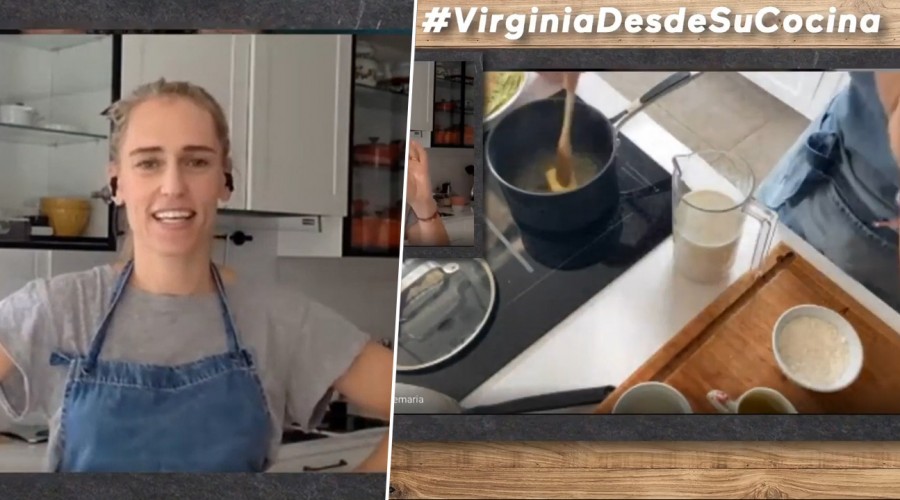 #VirginiaDesdeSuCocina enseña a preparar una deliciosa salsa blanca casera