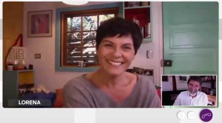 Lorena volvió a tener contacto con un ex pololo de su adolescencia