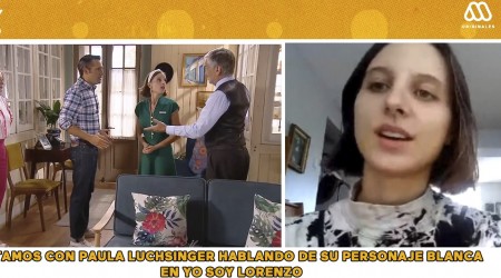 "Me encanta la ropa": Paula Luchsinger se refirió al look de Blanquita en Yo Soy Lorenzo