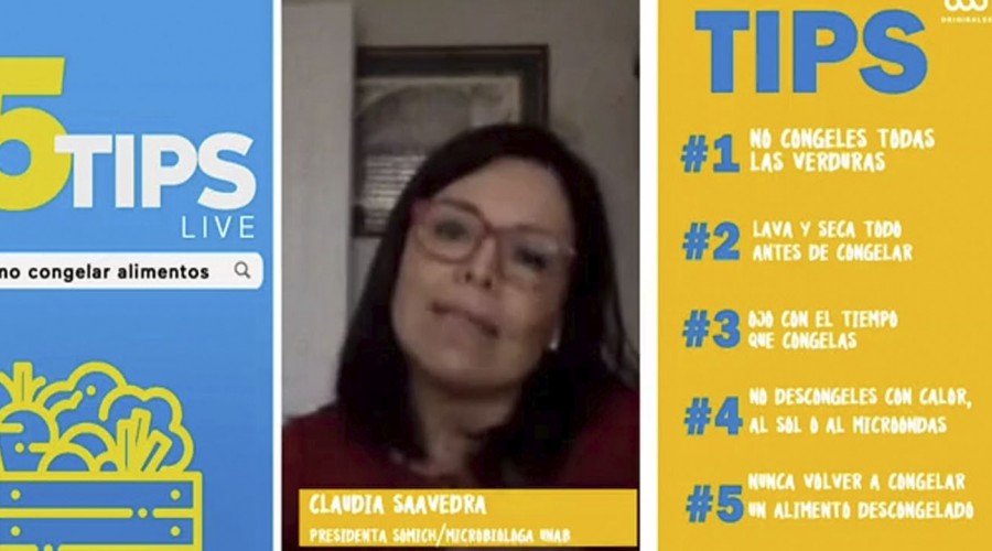#5Tips Live: Microbióloga explica los riesgos de congelar un alimento ya descongelado #5Tips Live: Microbióloga explica los riesgos de congelar un alimento ya descongelado