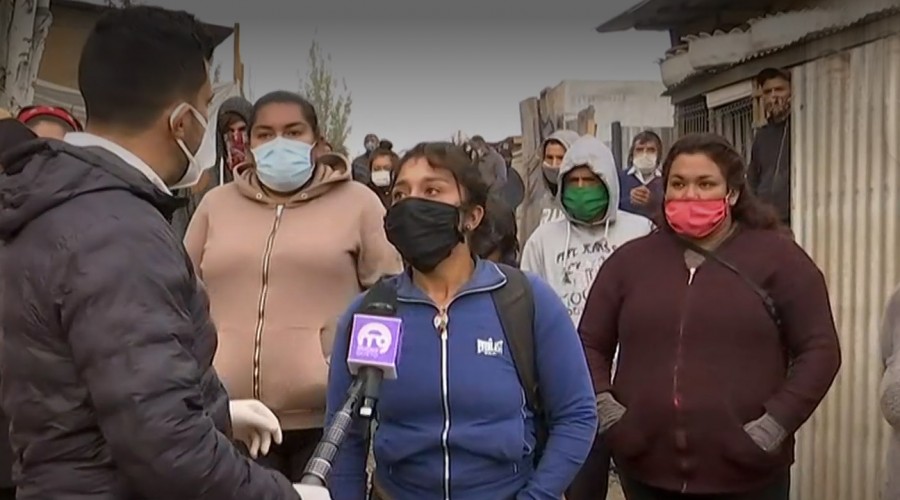 "Si no se mueren por el Covid, se van a morir de hambre": Vecinos de La Florida por falta de alimentos