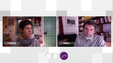 Lorena recibió los resultados del examen PCR en medio de la consulta con Pablo