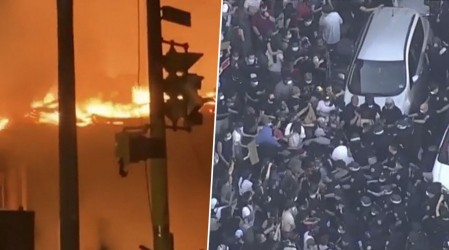 Estallan protestas en decenas de ciudades de EE.UU. tras crimen racial