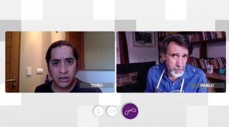 Toño recibió a tres familias venezolanas en su departamento