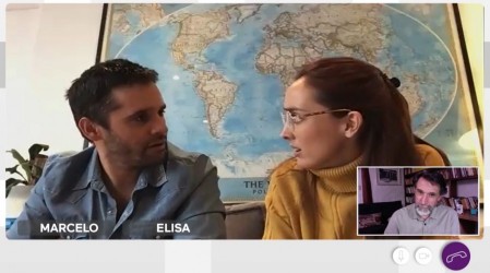 Marcelo quiere que su madre pase la cuarentena junto a él y Elisa