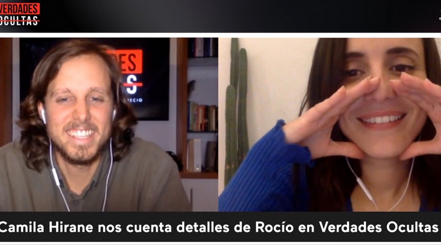 #DesdeLaCasa: Camila Hirane adelanta detalle sobre la última escena de Rocío con Leonardo en Verdades Ocultas