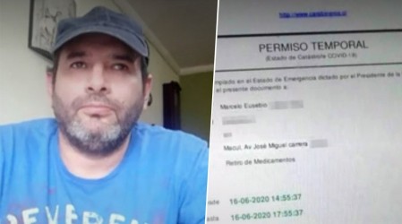 Insólito: Persona con Covid-19 obtuvo permiso temporal en Comisaria Virtual