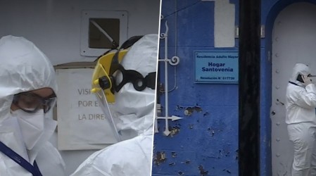 Familiares y asistentes de hogar de adultos mayores denuncian que abuelitos quedaron solos por brote de Covid