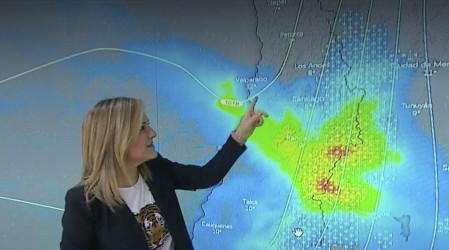 Michelle Adam anuncia lluvia para los próximos días en la zona central del país