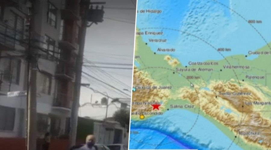 Terremoto 7.5 sacude el sur de México: Primeras imágenes