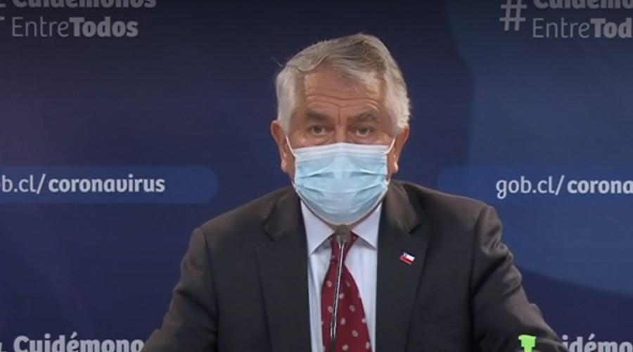 "Se mantiene la incipiente mejoría": Ministro París por cifras de coronavirus en Chile
