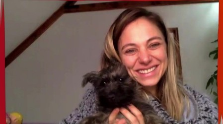 Mariana Derderián nos presenta a su perrita de cuatro meses en "Conexión Única con mis Mascotas"