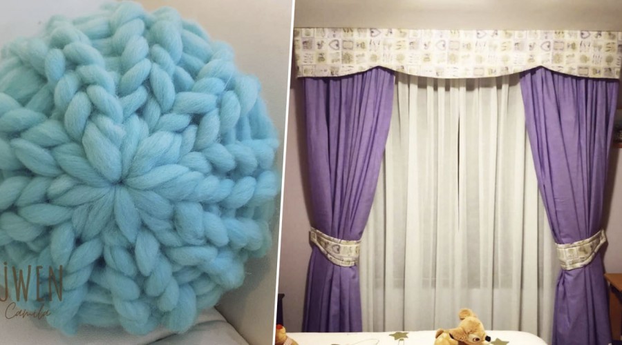 Desde cojines con lana natural a cortinas a medida: Los emprendimientos destacados de decoración