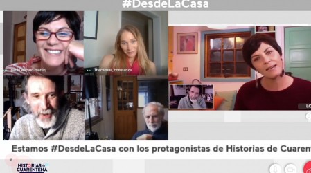 Protagonistas de Historias de Cuarentena revelan los trucos que usaron para grabar desde la casa