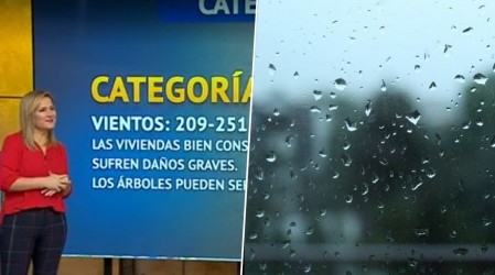 Michelle Adam: "Las precipitaciones se mantendrán en toda la zona central del país"