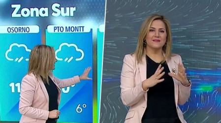 Michelle Adam anticipa temporal de viento y lluvia en la zona sur del país