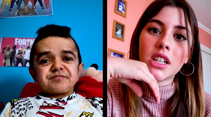 Miguelito le declaró todo su amor a Camila a través de Zoom