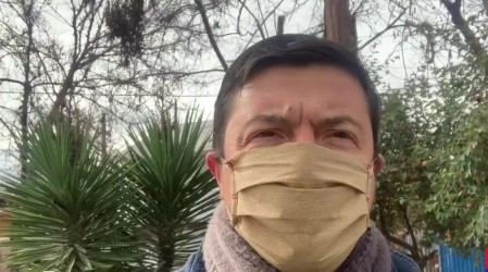 Gonzalo perdió su casa y trabajo por la pandemia