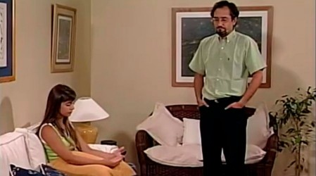 El papá de Gaby tiene una polola pero ella no la acepta