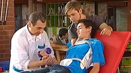 Cristóbal sufrió un accidente