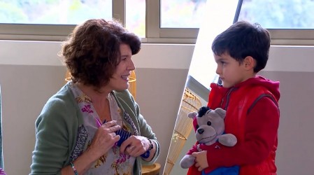 ¡Yoni conoció a su abuela!