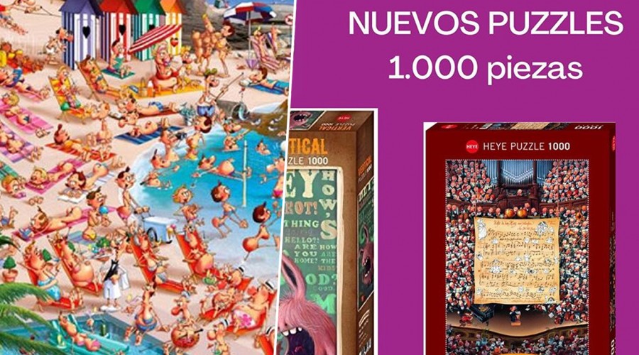 Desde 1000 a 3000 piezas: Regala puzzles este Día del Niño