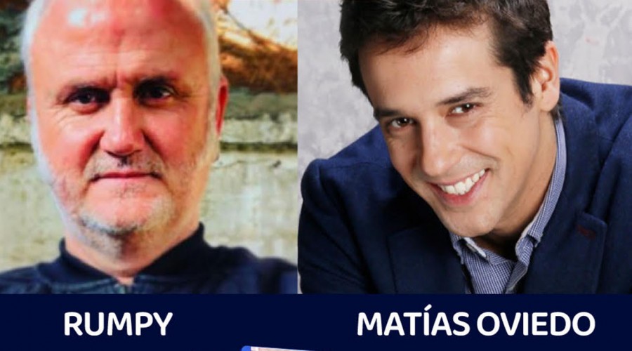 Matías Oviedo y "El Rumpy" serán los invitados de este jueves en Dale Play