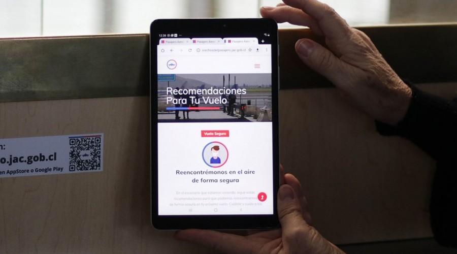 "Pasajero aéreo": Lanzan app con medidas y recomendaciones sanitarias para viajes en avión