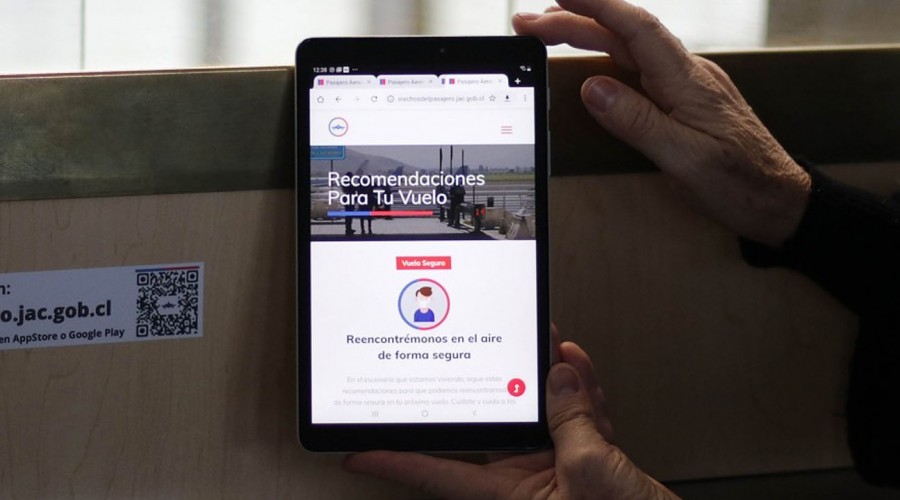 'Pasajero aéreo': Lanzan app con medidas y recomendaciones sanitarias para viajes en avión