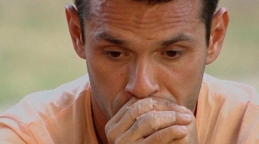 Óscar Garcés se emocionó hasta las lágrimas