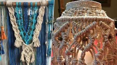 Hechos a manos en hilo, algodón y madera: Descubre la artesanía de 'Macramé Belleza Natural'