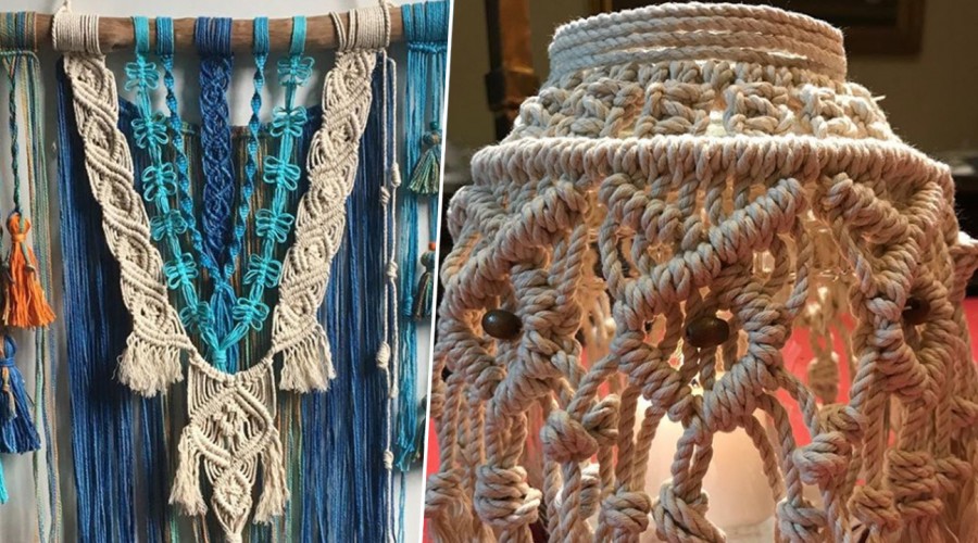 Hechos a manos en hilo, algodón y madera: Descubre la artesanía de "Macramé Belleza Natural"
