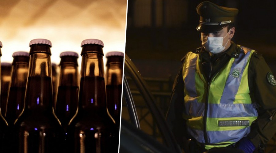 Policía detuvo a hombre que vendía alcohol en toque de queda: Decía que eran lácteos