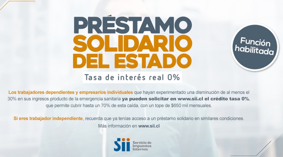 Desde el 8 de septiembre podrás solicitar el Préstamo Solidario Estatal