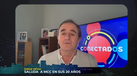 "Que vengan muchos más": El saludo de Jorge Hevia por los 20 años de MCC