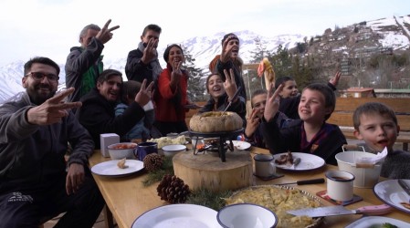 Virginia Demaría nos invitó a un banquete en la montaña