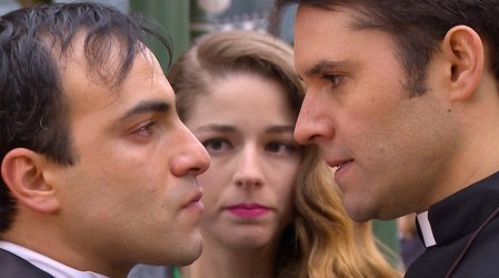 ¡Horacio enfrentó al padre Reynaldo!