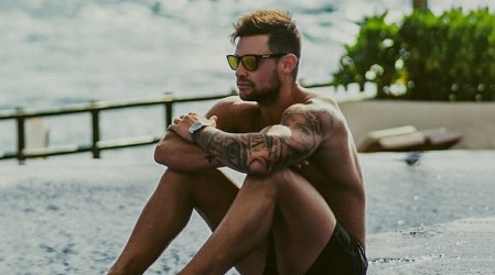 "Angelito caído del cielo": Luis Mateucci recibe halagos con tenido blanca en Miami