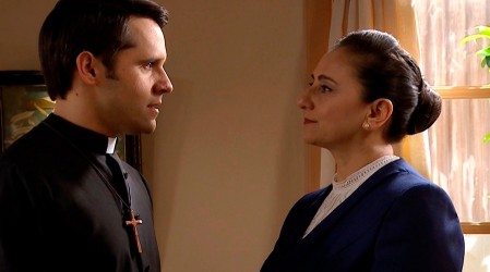¡Guillermina enfrentó al padre Reynaldo!