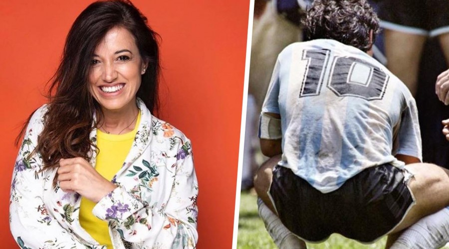 "Sos eternamente el más grande": El sentido mensaje de despedida de Yamila Reina a Maradona