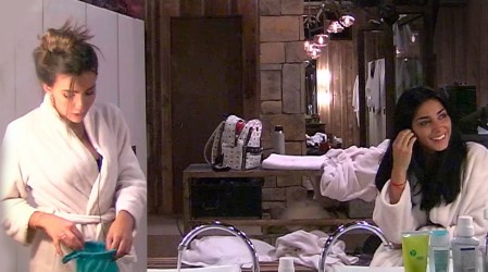 Aylén se asustó con los fantasmas de Flavia