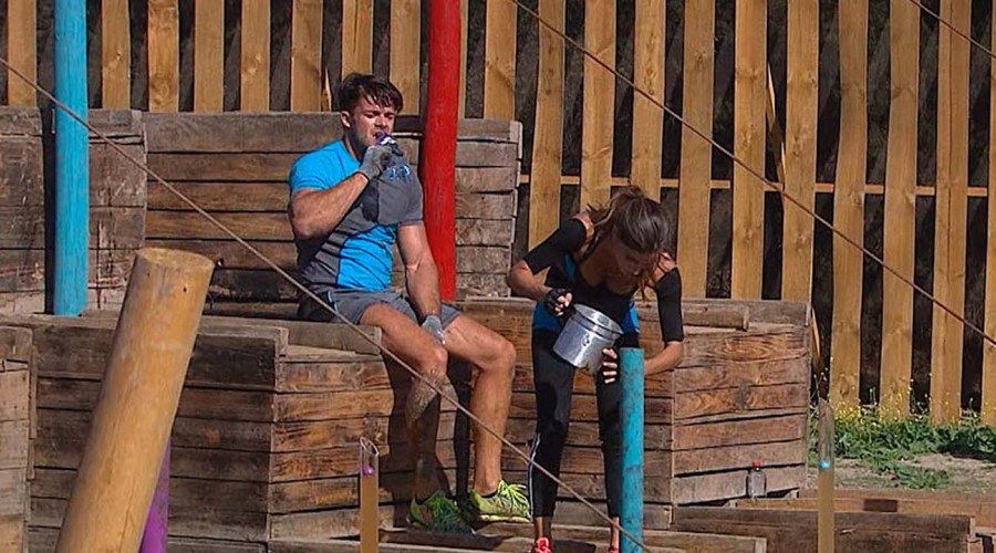 Leandro hizo trampa en plena competencia