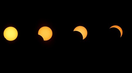 Comenzó el eclipse: Diana Bolocco vive el minuto a minuto desde Pucón