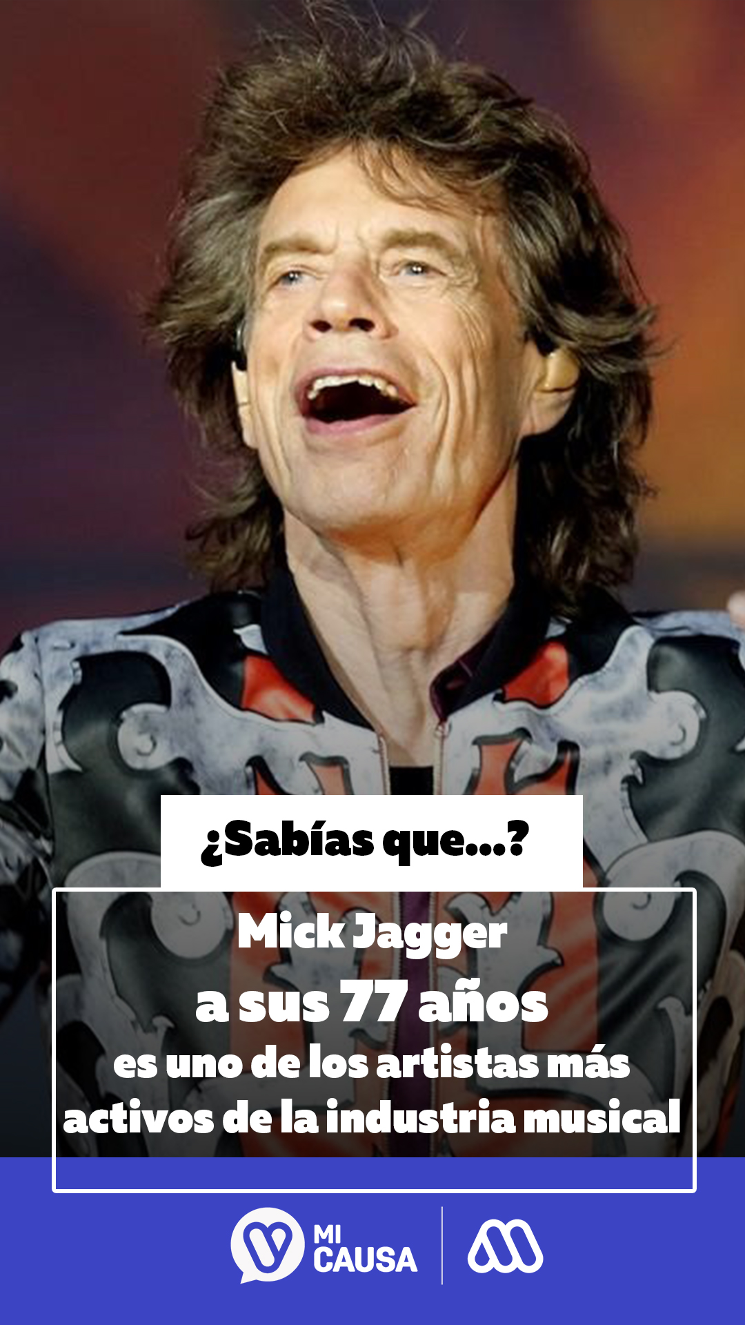 Sabías que, Mick Jagger