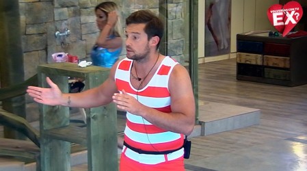 Luis desató su furia