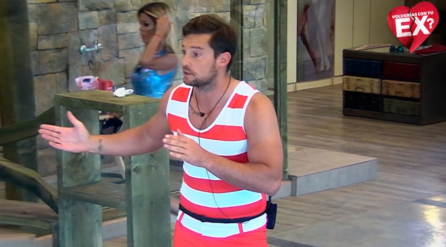 Luis desató su furia