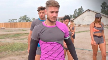 Una polémica competencia se disputó en el granero