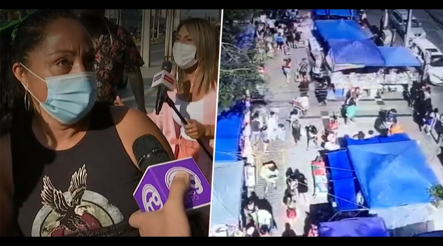 "Estos son los días que más vendemos": Locatarios de Maipú no pueden volver a trabajar tras balacera